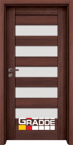Интериорна врата Gradde Aaven Glas, цвят Шведски Дъб