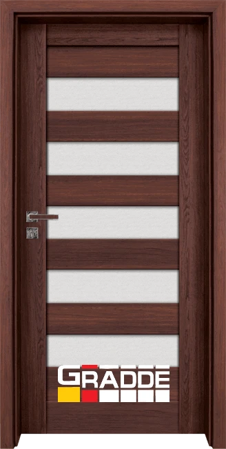 Интериорна врата Gradde Aaven Glas, цвят Шведски Дъб