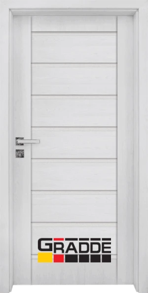 Интериорна врата Gradde Aaven Glas, цвят Сибирска Лиственица