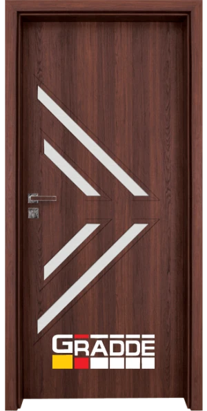 Интериорна врата серия Граде, модел Paragon Glas 3-4, Schwedische