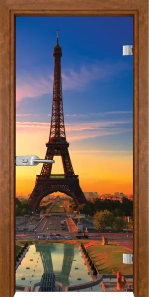 Стъклена Врата Gama Print G 13-12 Златен Дъб
